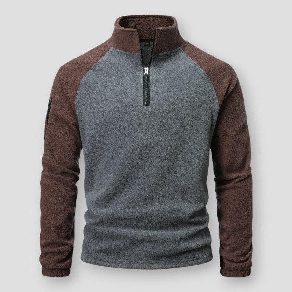Warm Classic Men's Fleece Pullover - Half Zip, Midweight
