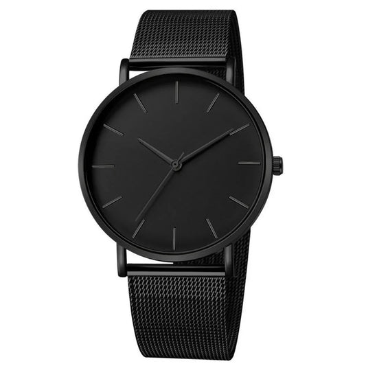 Zeitlose Herren Armbanduhr – minimalistisches Design, Quarzwerk, für jeden Anlass 0