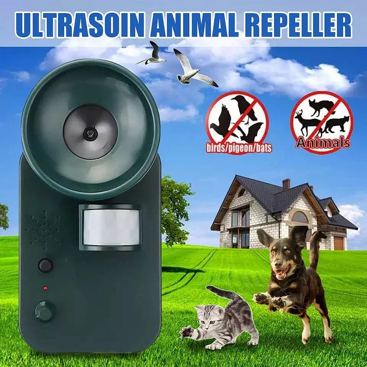 Ultrasonic Pest Repeller 5000 Sqft Cordless Outdoor