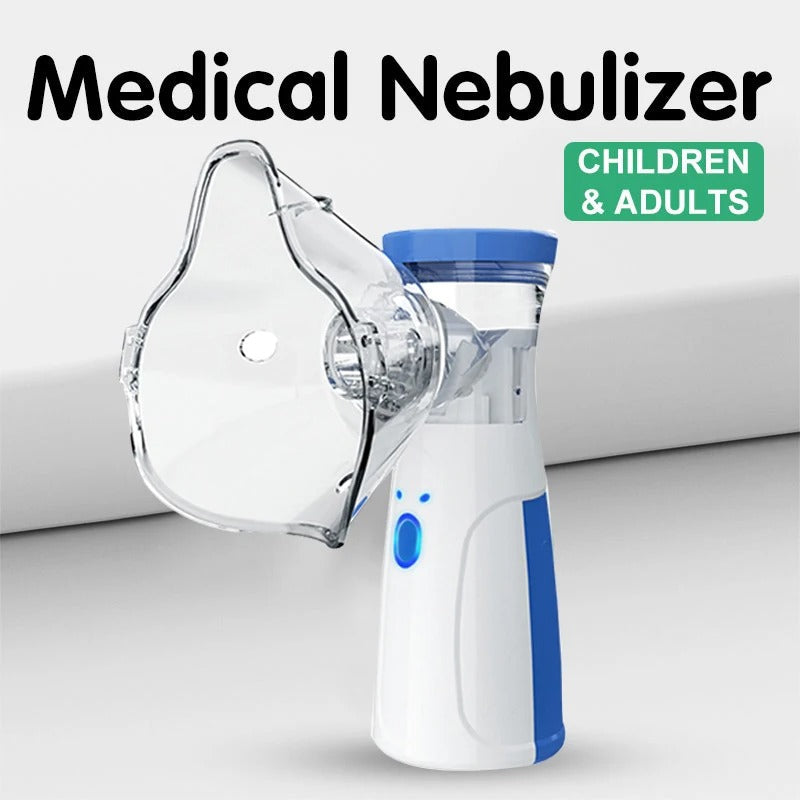 Nebulizer bærbar mini mesh nebulizer til voksne og børn stille inhalator på farten tilbage til skole 2025