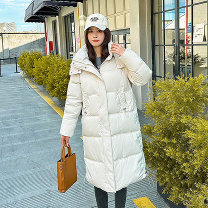 Insulating Womens Puffer Coat - Quilted Down, Commuter