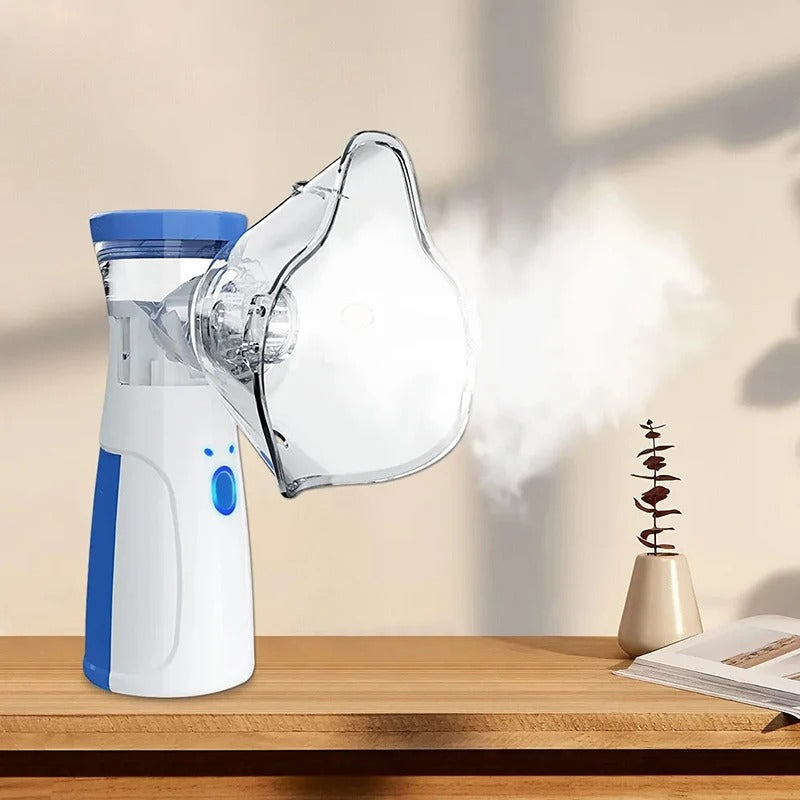 Nebulizer bærbar mini mesh nebulizer til voksne og børn stille inhalator på farten tilbage til skole 2025