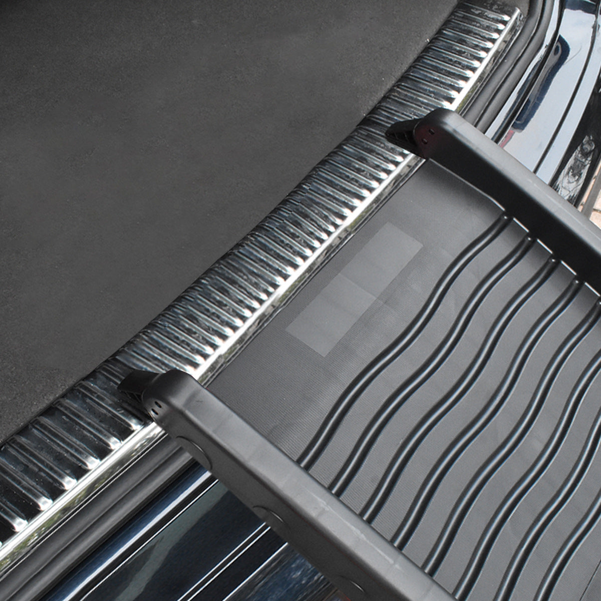 Rampe pieghevole per cani per auto SUV camion – Viaggio su strada autunno 2025, accesso facile per cani grandi, senza attrezzi, capacità 150 Lb