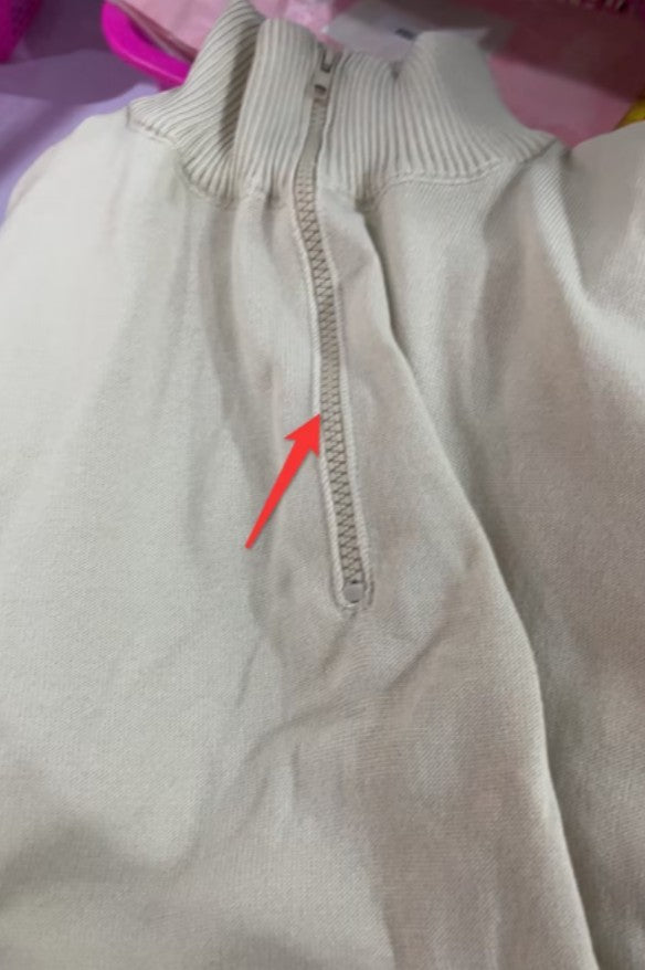 Blød herresweater med ståkrave - slim fit, akryl