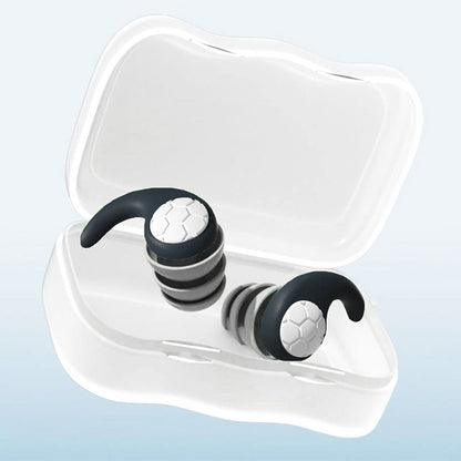 Noise Cancelling Silicone Earplugs Reusable Sleep Aid