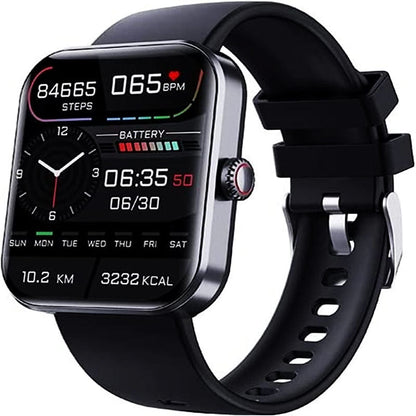 2025 Health Smartwatch BP+ECG+HRV+BG Monitor with SpO2, Heart Rate, Sleep & Fitness Tracking