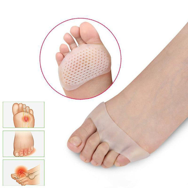 Metatarsalpolster Atmungsaktive Gel-Vorfußkissen Set mit 2 Stück