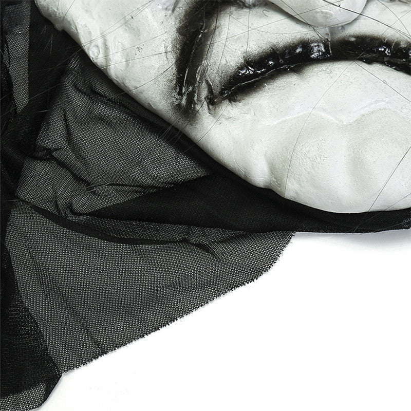 Máscara de Halloween Talla Única Goma Zombi Fantasma Terrorífico 2025