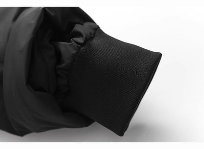 Warm Women Hooded Puffer Coat - Cropped Boxy Cotton Winter