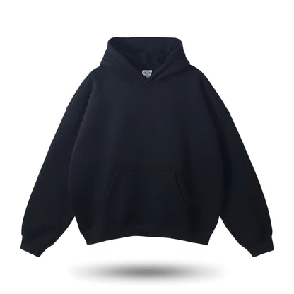 Oversized Unisex Hoodie - Drop Shoulder, Cotton, Everyday
