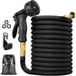 Ultimate 100FT Expandable Lightweight Garden Hose - Kink-Free, 8 Spray Modes, Perfect for Gardening & Car Washing