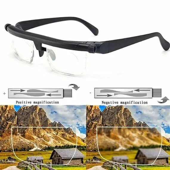Adjustable Focus Glasses Near Far Vision Fall 2025