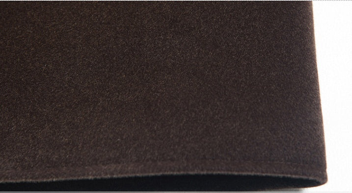 Warm Classic Men's Overcoat - Midlength Wool Cashmere