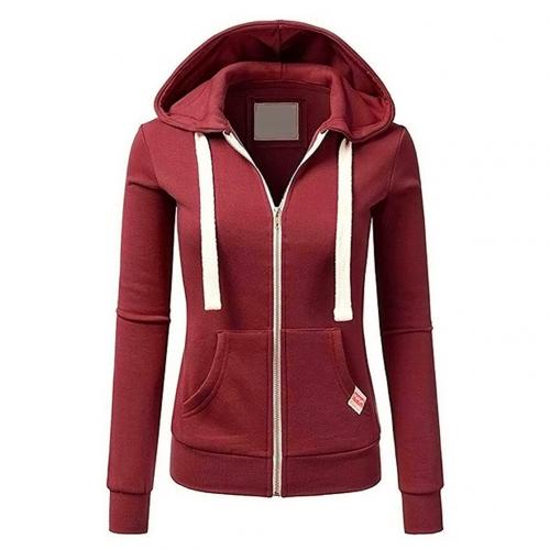 Soft Versatile Women's Zip Hoodie - Fitted, Cotton, Casual