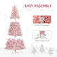 7.5 ft Pre-Lit Pink Christmas Tree – Festive Holiday Decor with 500 LED Lights, Perfect for Indoor Christmas 2024