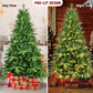 5FT Pre-Lit Realistic PE&PVC Christmas Tree with 250 LED Lights - Perfect Holiday Decor for 2024