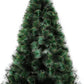 8 ft Realistic Pine Artificial Christmas Tree with 460 Tips & Metal Stand, Ideal Holiday Decor with Gold Accents for Christmas 2024