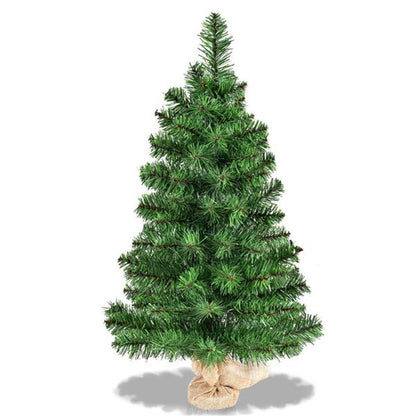 2 ft Unlit Green Christmas Tree – Eco-Friendly PVC, Perfect Holiday Decor for Indoor and Outdoor Use 2024