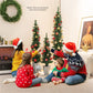 3 PCS Slim Pencil Artificial Christmas Tree Set – Lifelike Holiday Decor for Small Spaces, Perfect for Christmas 2024