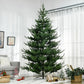 9 ft Realistic Pine Hinged Christmas Tree – Auto Open Design with 1939 Branches, Perfect Holiday Decor for Christmas 2024