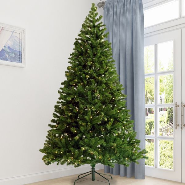 6 ft Pre-Lit Artificial Christmas Tree - Realistic Hinged Design with 300 LED Lights, Perfect Holiday Decor for Christmas 2024