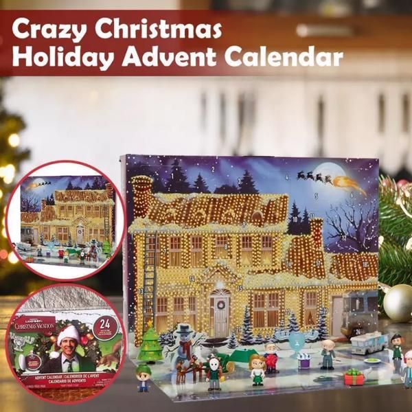 National Lampoon's Christmas Vacation Advent Calendar – 24 Surprise Collectibles Featuring Clark Griswold, Holiday Countdown 2024