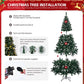 7 FT Snow-Flocked Artificial Christmas Tree - DIY 150 Warm LED Lights with Remote Control, Perfect Holiday Decor for 2024