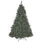 9' Snow-Flocked Cashmere Christmas Tree with 105 Pine Cones & 1200 Clear Lights - Perfect Holiday Decor for 2024