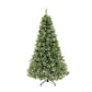 7 ft Snow-Flocked Pre-Lit Christmas Tree with 78 Pine Cones and 650 Clear LED Lights for Festive Home Decor 2024