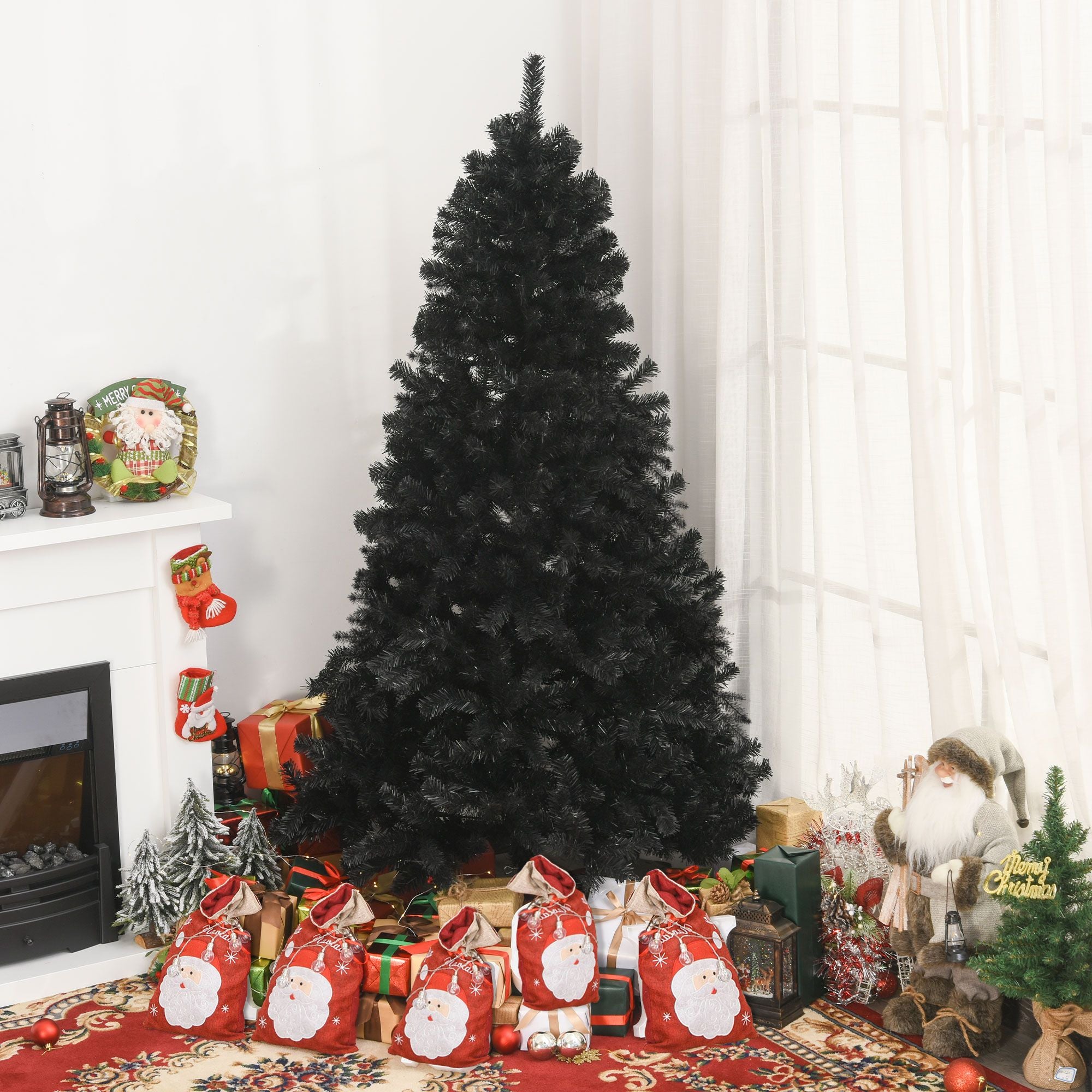 7ft outlet Artificial Christmas Tree - Unlit