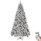 8 FT Snow-Flocked Pre-Lit Christmas Tree with 500 LED Lights & Remote Control – Perfect Holiday Decor for Home & Office 2024