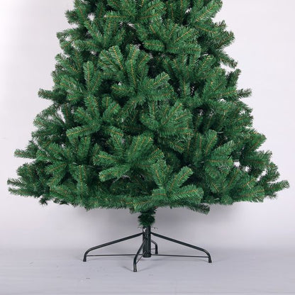 6ft Full Green Christmas Tree – Realistic PVC Spruce with Metal Stand, Perfect for Holiday Decor 2024