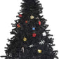 8' Black Premium Artificial Christmas Tree with Sturdy Metal Stand - Unique Holiday Decor for Home & Office 2024