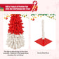 5FT Pre-Lit Bendable Santa Hat Style Christmas Tree – Realistic Holiday Decoration with 400 Branch Tips & 100 LED Lights for Christmas 2024