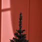 5' Slim Realistic Black Pencil Christmas Tree with 294 Branch Tips – Perfect Holiday Decor for Small Spaces 2024