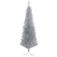 5ft Slim Pencil Silver Artificial Christmas Tree – Lush Holiday Decor for Small Spaces, Perfect for Christmas 2024