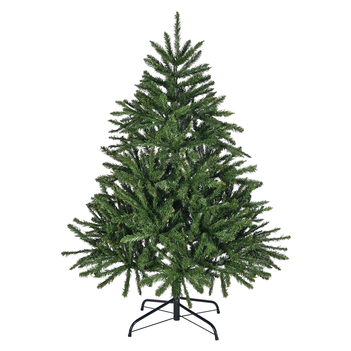 4.5 ft Full Artificial Spruce Christmas Tree – Lifelike Holiday Decor with 663 Tips, Perfect for Indoor Home Decoration 2024