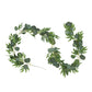 Eucalyptus Leaf Vine Garland – 80-inch Elegant Greenery, Ideal for Holiday Decor, Christmas 2024