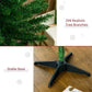 5 ft Slim Pencil Style Artificial Christmas Tree – Lush Holiday Decor for Small Spaces, Perfect for Christmas 2024