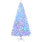 8 FT White Pre-Lit Christmas Tree with 500 RGB Lights – APP Controlled Holiday Decor for Home, Office & Parties 2024