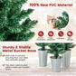 3 PCS Slim Pencil Artificial Christmas Tree Set – Lifelike Holiday Decor for Small Spaces, Perfect for Christmas 2024