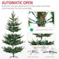 6 ft Realistic Artificial Christmas Tree – Hinged Pine Design with 795 Branches, Easy Assembly for Holiday Decor 2024