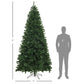 9ft Realistic Artificial Christmas Tree with 2132 Branch Tips – Auto Open Design, Holiday Decor for Home & Office, Christmas 2024