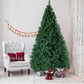 9 ft Full Christmas Pine Tree – Realistic PVC Design with Metal Stand, Perfect Holiday Decor for Home & Office 2024