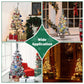 3 ft Snow-Flocked Artificial Christmas Tree – Realistic Holiday Decor for Small Spaces, Perfect for Festive Decoration 2024