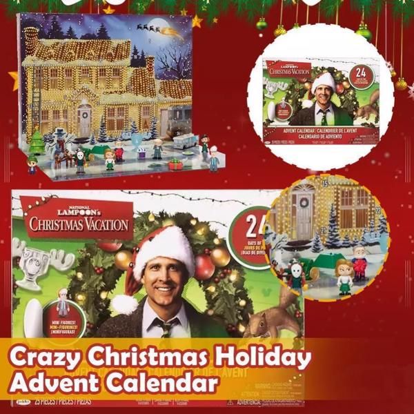 National Lampoon's Christmas Vacation Advent Calendar – 24 Surprise Collectibles Featuring Clark Griswold, Holiday Countdown 2024