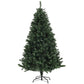 6ft Realistic Christmas Tree – Full Wide Design with Flame Retardant Branches for Indoor Holiday Decor 2024