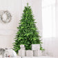 5FT Pre-Lit Realistic PE&PVC Christmas Tree with 250 LED Lights - Perfect Holiday Decor for 2024