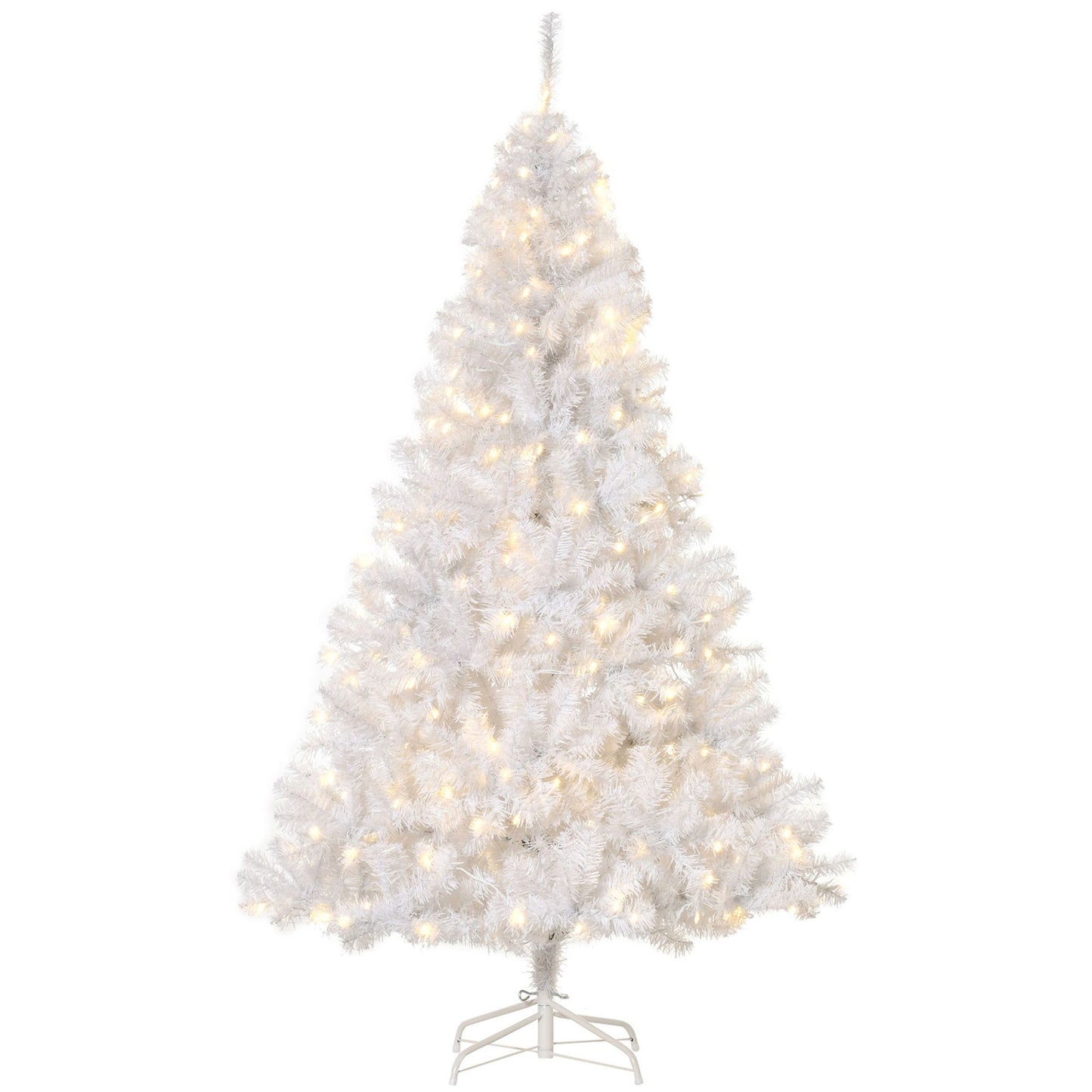 6 ft Pre-Lit Douglas Fir Christmas Tree – Realistic Artificial Holiday Decor with 250 Warm White LED Lights, Perfect for Christmas 2024