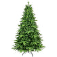 5FT Pre-Lit Fluffy Christmas Tree with Realistic PE&PVC Leaves - Stable Design for Home Holiday Decor 2024